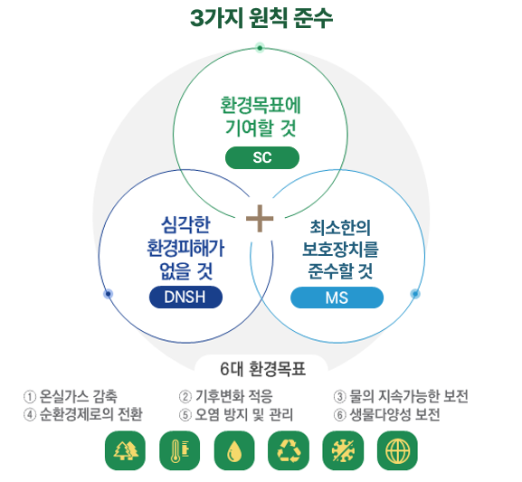 한국형 녹색분류체계-원칙