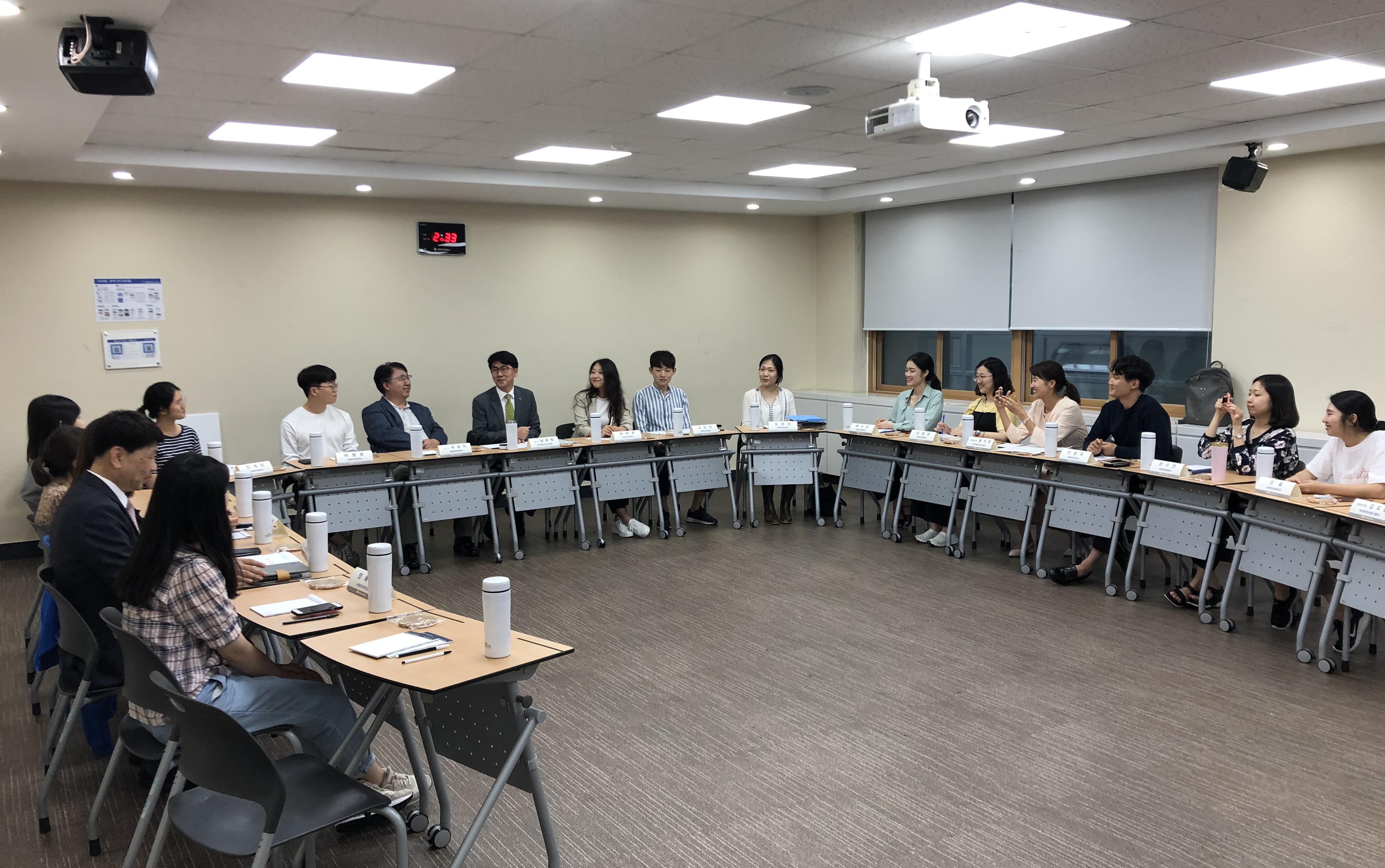 숙명여대 지식기반 환경서비스 특성화대학원 현장 방문 및 학생 간담회 개최